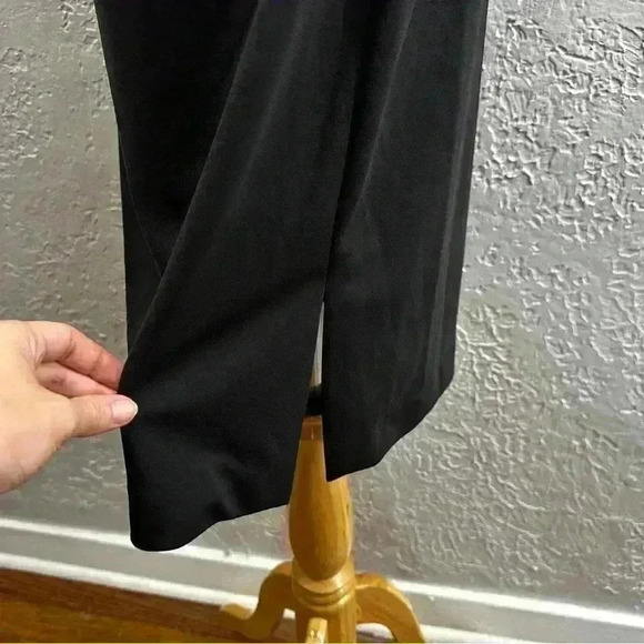 Vintage Victoria Royal Black fitted strapless dress size 6 - Picture 6 of 9